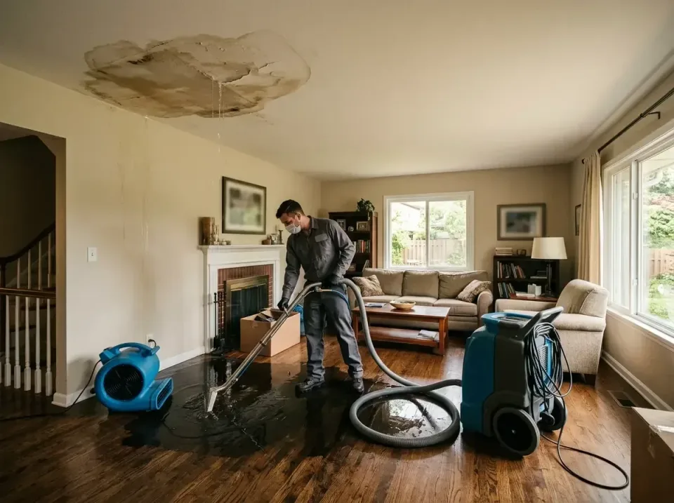 attic-pipe-burst-ceiling-drip-008 — frequently asked questions, Water Damage Restoration & Carpet Care in Martins Ferry, OH